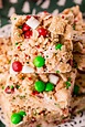 Christmas Rice Krispie Treats • Food Folks and Fun
