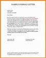 Official Letter Format Examples - 23+ in PDF | Examples