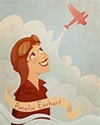 Amelia Earhart, 8x10, V2 - Etsy