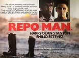 Original Repo Man Movie Poster - Alex Cox - Harry Dean Stanton