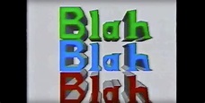 Blah Blah Blah (TV Series 1988) - IMDb