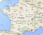 Where is Toulon on map of France