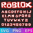 Roblox Alphabet SVG, Roblox Font Cricut file, Roblox Font 3D - Inspire ...