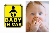 汽車後「Baby in car」貼紙的真正意義曝光！很多人搞錯 | 新奇 | NOWnews今日新聞