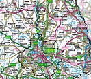 Derbyshire County Map (2021) – Map Logic