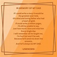 Funeral Poems For A Father | Lalo