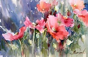 Fábio Cembranelli - A Painter's Diary | Watercolor flowers paintings ...