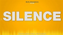 Silence SOUND EFFECT - Ruhe Stille Raum Be Quiet Empty Room Atmosphere ...