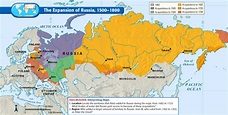 Expansion of Russia. Map. | Roman in Ukraine