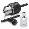 20754A 3/8” Drill Chuck with 1/4” Quick Change Hex Shank | Convert ...