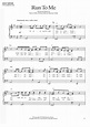 Bee Gees-Run To Me Sheet Music pdf, - Free Score Download ★