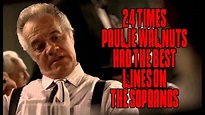 24 Times Paulie Walnuts Had The Best Lines On "The Sopranos" - YouTube