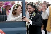 PHOTOS: Game of thrones co-stars Kit Harington and Rose Leslie are ...