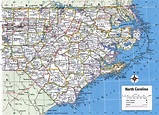 Road Map Of Eastern north Carolina | secretmuseum