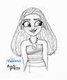 Moana para colorear 🥇 ¡Dibujos para imprimir y pintar!