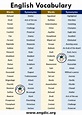 500 English Vocab Words with Meanings, Infographics and PDF - Engdic