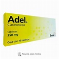 Adel tabletas 10 pzas de 250 mg c/u | Walmart