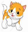 Animales Domesticos | Conjunto de Fichas | Kitten cartoon, Cute cartoon ...