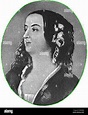 . Portrait of Ewelina Hańska . Jean François Gigoux 267 Hanska Stock ...