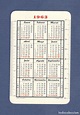calendario de bolsillo fournier año 1963 - nitr - Comprar Calendarios ...