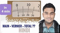How to use Vernier Scale in lab || Main + Vernier = Total || - YouTube
