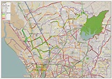 Detailed Street Maps Of Manila - Free Printable Maps
