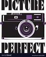 Picture perfect Royalty Free Vector Image - VectorStock