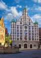 City Hall in Memmingen, Bavaria, Germany Editorial Image - Image of ...