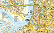 Karte von Düsseldorf - Stadtplan Düsseldorf