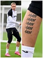 Mudryk’s leg tattoo in today’s training photos. Love this mindset. : r ...