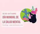10 de octubre de 2021 - Día Mundial de la Salud Mental - Psicóloga ...
