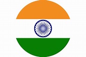 Bandera circular de la India PNG Imagenes gratis 2023 | PNG Universe