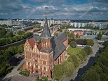 Konigsberg Cathedral. Kaliningrad, formerly Koenigsberg, Russia — Stock ...