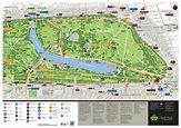 Hyde park sulla mappa - Mappa di hyde park, Londra (Inghilterra)