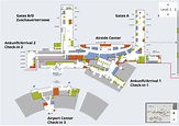 Zurich Airport Gate Map - Map With Cities