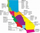30 Map Of California Districts - Online Map Around The World