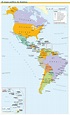 Mapas América: Lista de países y capitales. - escuela de mapas