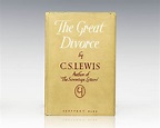 The Great Divorce C.S. Lewis First Edition