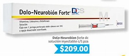 Dolo-Neurobión Forte DCS Solución Inyectable c/1 pza oferta en Soriana ...