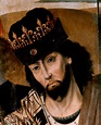 Representación de Roberto I de Anjou (1278-1343) rey de Sicilia y líder ...