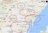 Mapa Barcelona Pontos Turisticos | Mapa