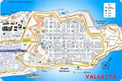 Large Valletta Maps for Free Download and Print | High-Resolution and ...
