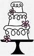Wedding Cake Clipart Transparent - Vintage Cake Clip Art - Free ...