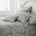 Luxury Jacquard Floral Damask Duvet Cover Bedding Cushions Quilted ...