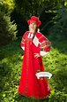 Traditional Russian dress Dunyasha for woman - Folk Russian clothing ...