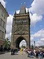 Tour du pont Charles - Prague I walked right through there.. | Prague ...