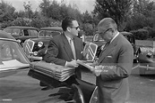 1st August 1956, visit Maurice Bourges-Maunoury, Minister of National ...