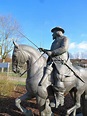 Equestrian statue of Anton Günther von Oldenburg und Demelhorst in Oldenburg Germany
