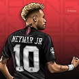 @neymarjr ⚽️ @psg | Neymar desenho, Neymar, Futebol neymar