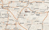 Whittier California Wall Map Basic Style By Marketmap - vrogue.co